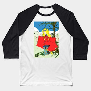 Once a Pond a time. Fairy tale CARTOON drawing. Baseball T-Shirt